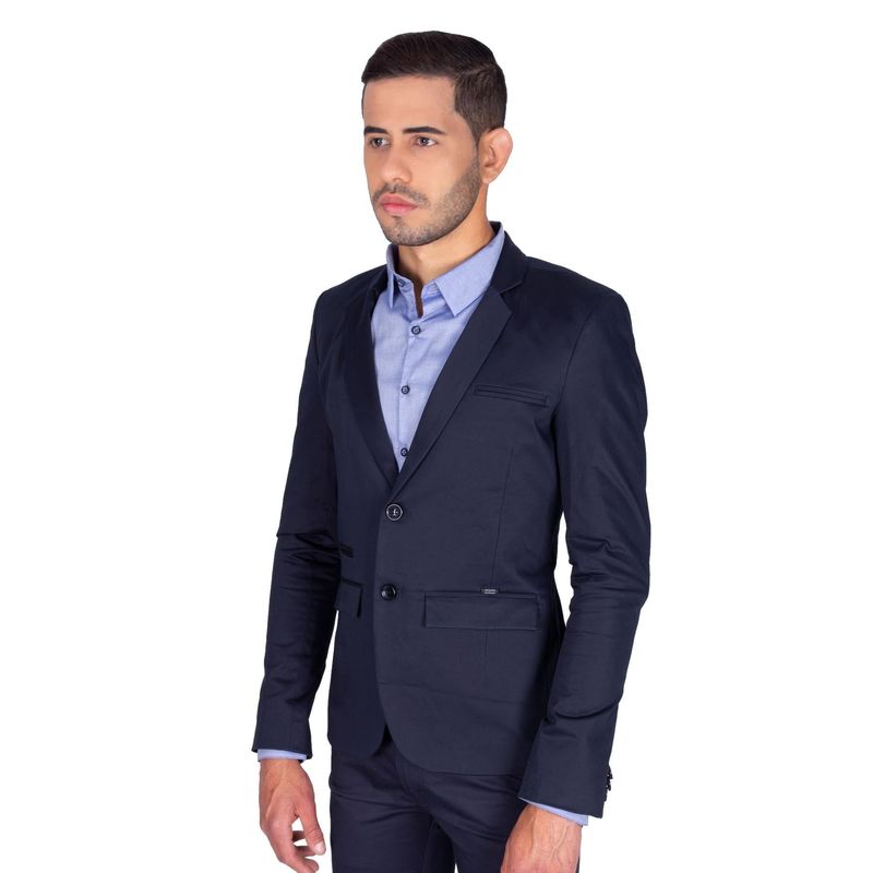 Saco terno slim fit sat n confort