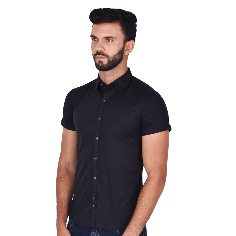 Camisa manga corta store slim fit