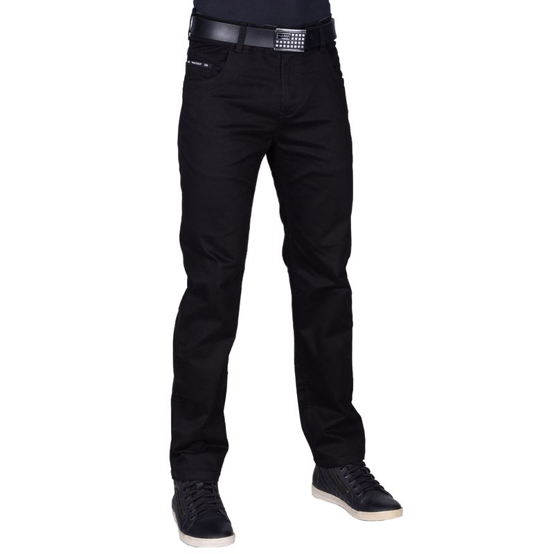 Pantalon best sale negro entubado