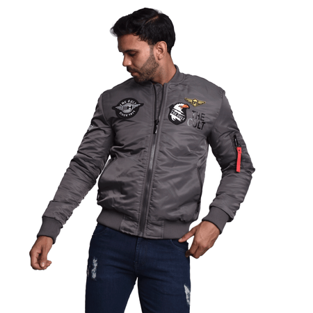 CASACA BOMBER DE POLYESTER