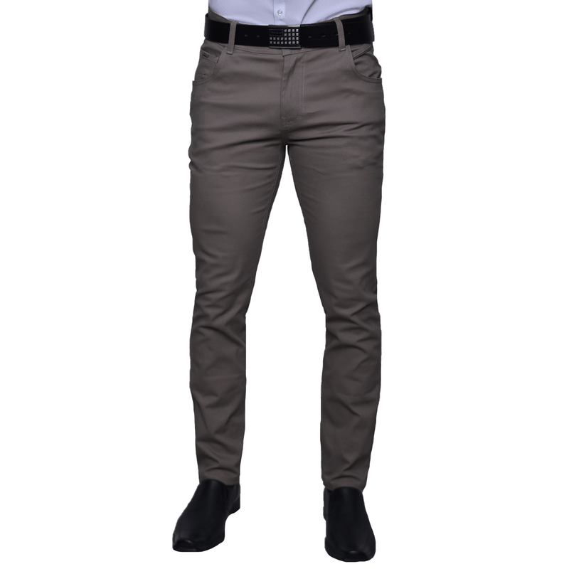 PANTALON DRILL MODA SLIM FIT TRES COLORES