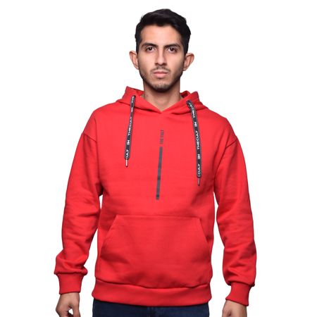 HOODIE DE FRANELA OVERSIZE - NERED