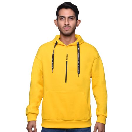 HOODIE DE FRANELA OVERSIZE - NEYELOW