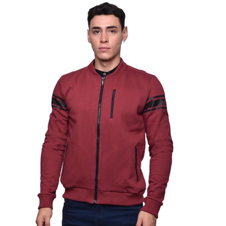 CHAQUETA BOMBER PERFECT FIT I23 - VINO