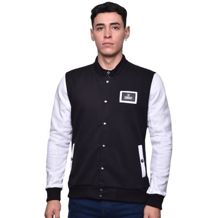 CHAQUETA BOMBER ESTILO VARSITY - NEBLA