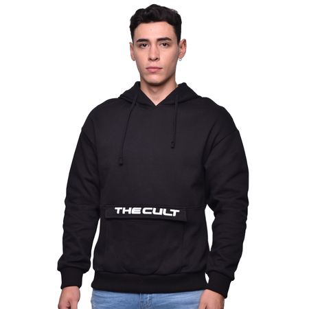 HOODIE OVERZISE - NEGRO