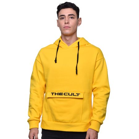 HOODIE OVERZISE - AMARILLO