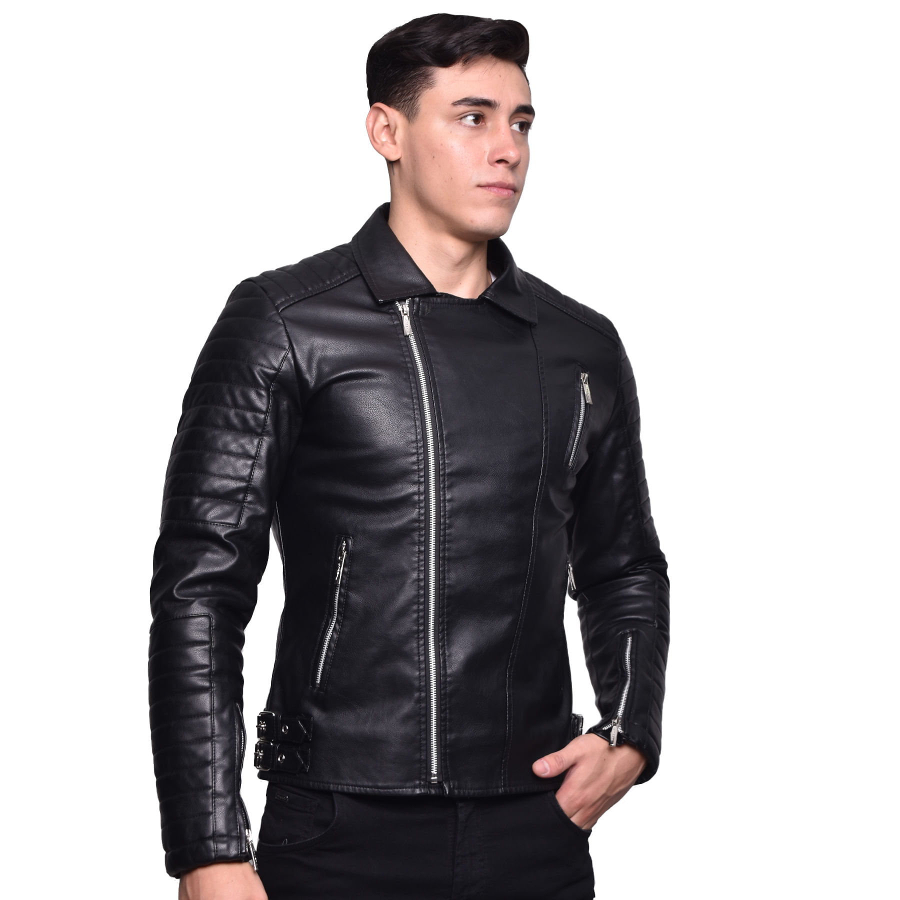 Casaca biker hombre new arrivals