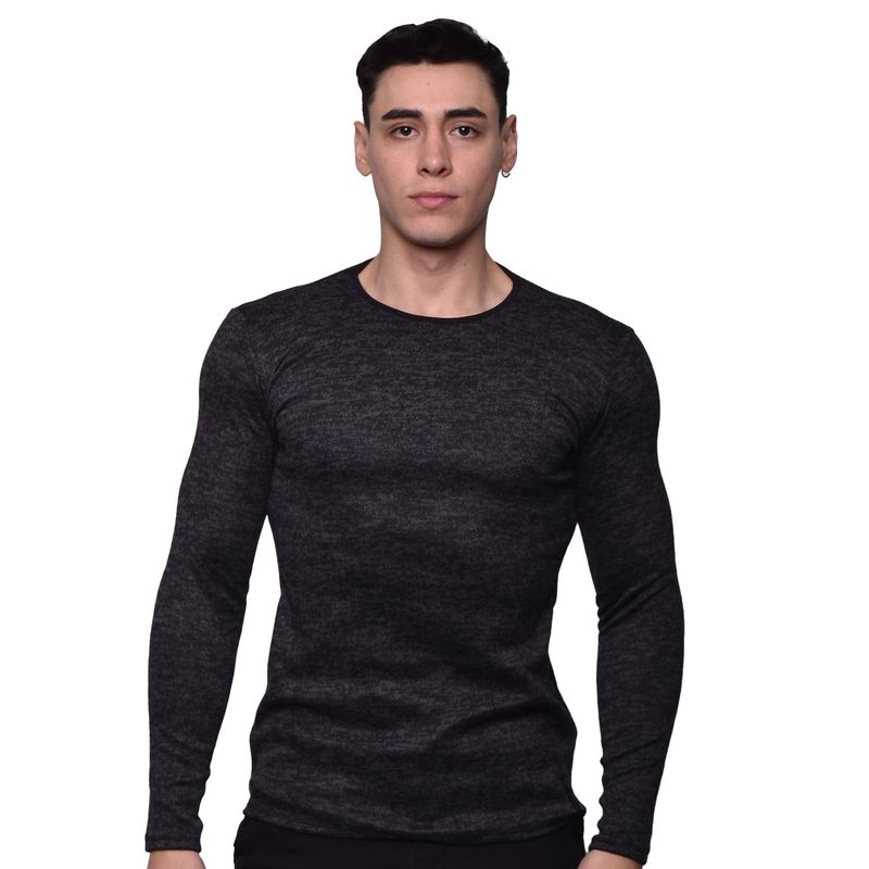 Cuello Redondo Chompa En Cuello V Mujer Invierno Envoltura De