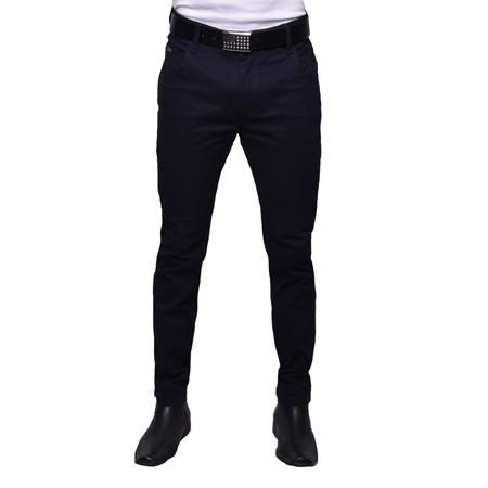 PANTALON DRILL CONFORT PITILLO - AZUL