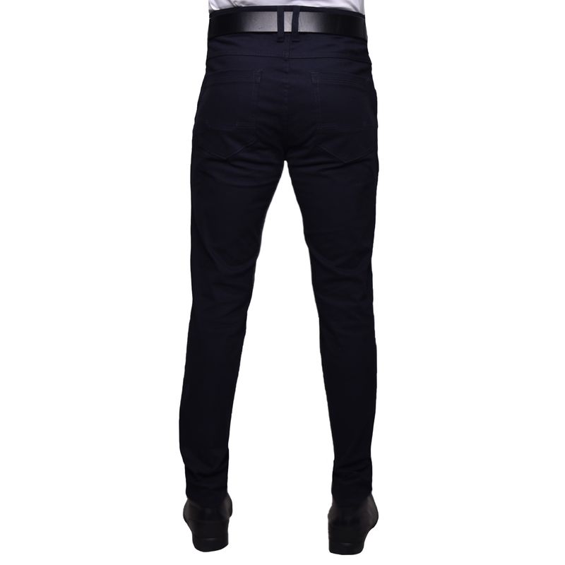 Pantalón Drill Color Negro Hombre