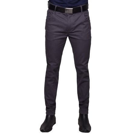PANTALON DRILL CONFORT PITILLO - PLOMO