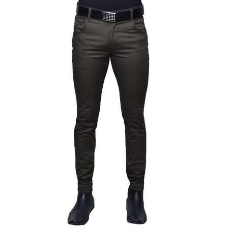 PANTALON DRILL CONFORT PITILLO - VERDE OLIVO