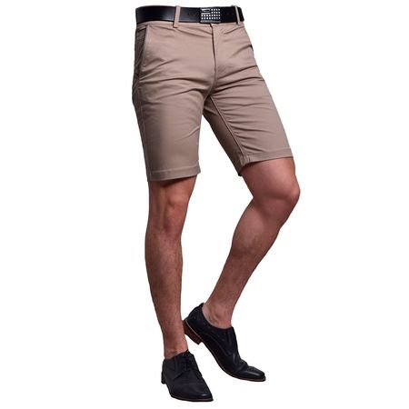 BERMUDA DRILL CONFORT - BEIGE