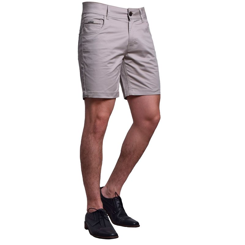 BERMUDA-MEDIUM-DRILL-CONFORT---BEIGE