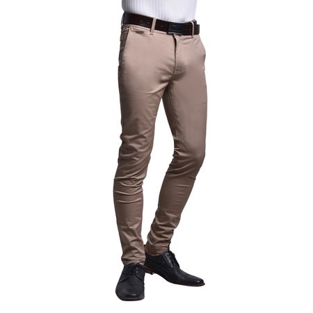 PANTALON DRILL CONFORT PITILLO - BEIGE