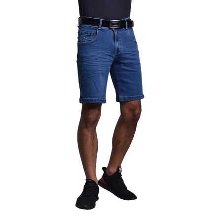 BERMUDA DENIM COMFORT - ZINC