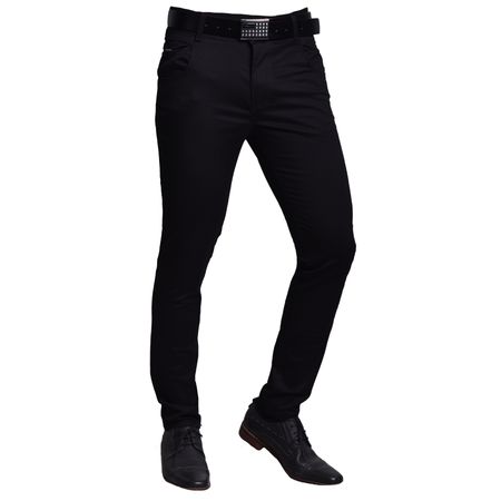 PANTALON DRILL CONFORT PITILLO - NEGRO