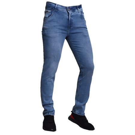 PANTALON DENIM CONFORT SEMIPITILLO - ICE