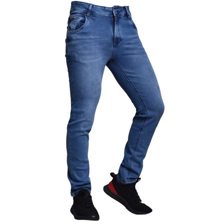 PANTALON DENIM CONFORT SEMIPITILLO - ICE