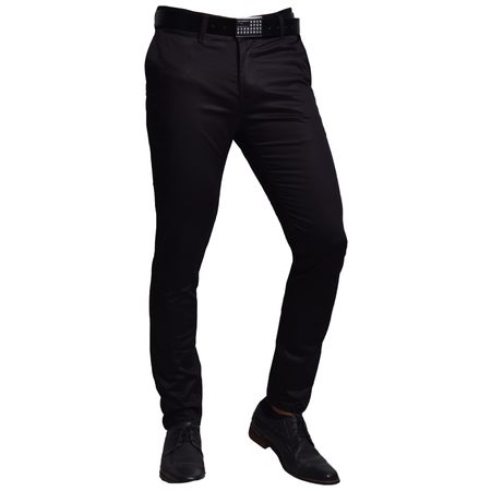 PANTALON SATIN CONFORT PITILLO - NEGRO