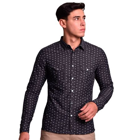 CAMISA MANGA LARGA PERFECT FIT - NEBLA