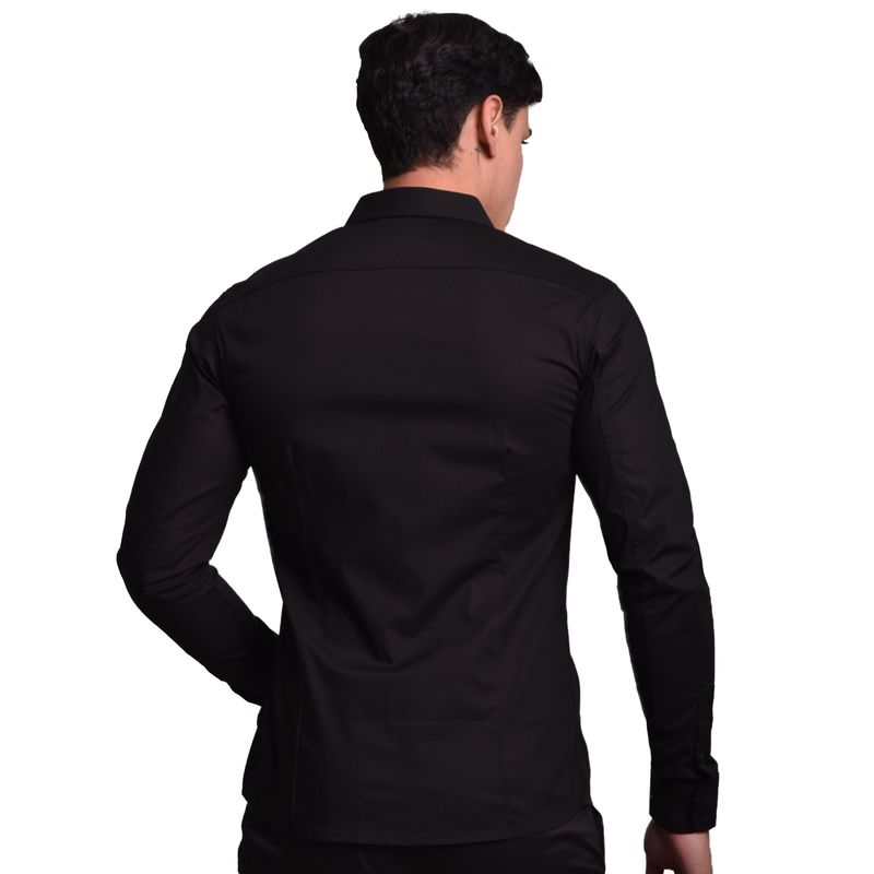 CAMISAMANGALARGAPERFECTFITNEGRO