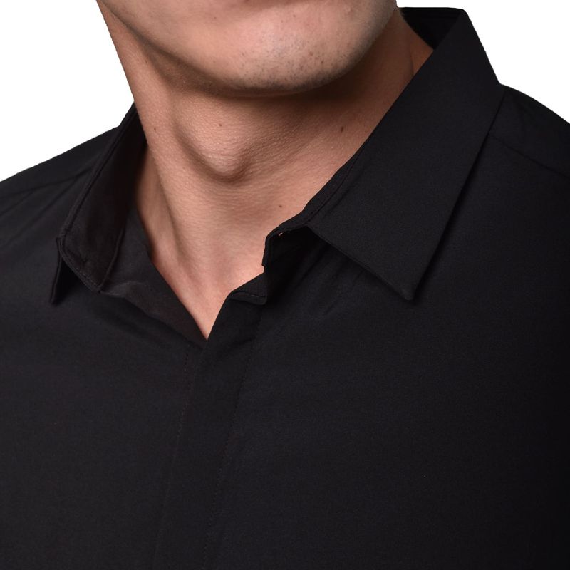 CAMISA-MANGA-LARGA-DOBLE-PECHERA-PERFECT-FIT---NEGRO
