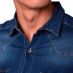 CAMISA-DENIM-MANGA-CORTA-PERFECT-FIT---BEIGE