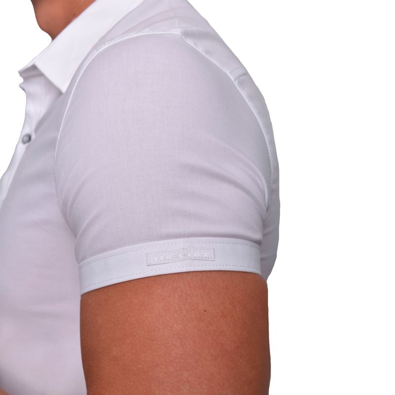 CAMISAMANGACORTAPERFECTFITBLANCO