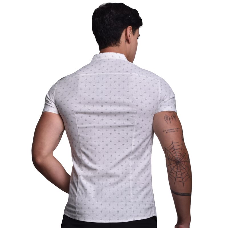 CAMISAMANGACORTAPERFECTFITBLANE