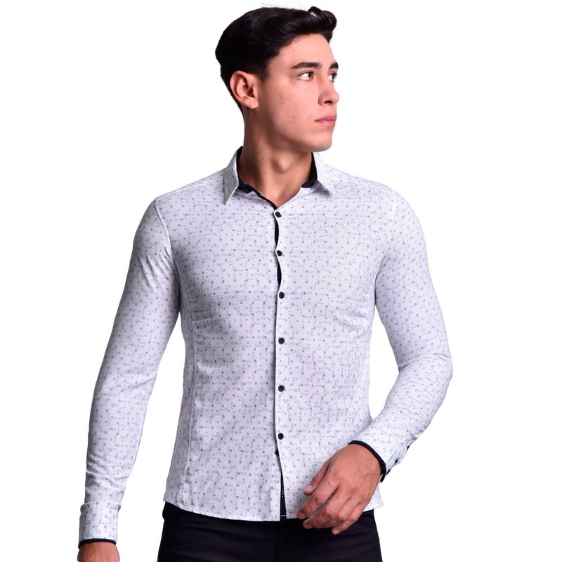 CAMISAMANGALARGAPERFECTFITBLAZUL