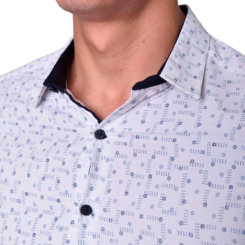 CAMISAMANGALARGAPERFECTFITBLAZUL