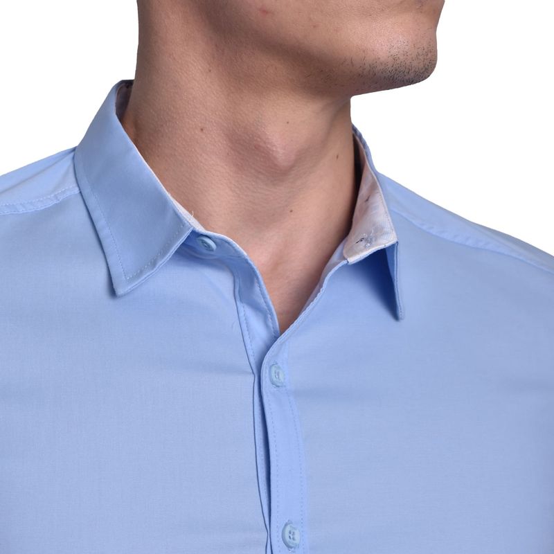 CAMISA-MANGA-CORTA-PERFECT-FIT---CELESTE