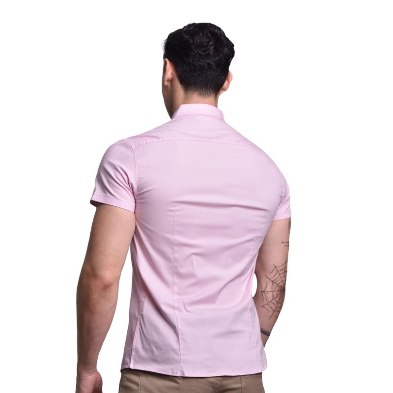 CAMISA-MANGA-CORTA-PERFECT-FIT---ROSA