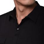 CAMISA-ESTILO-MILITAR-MANGA-LARGA-PERFECT-FIT---NEGRO