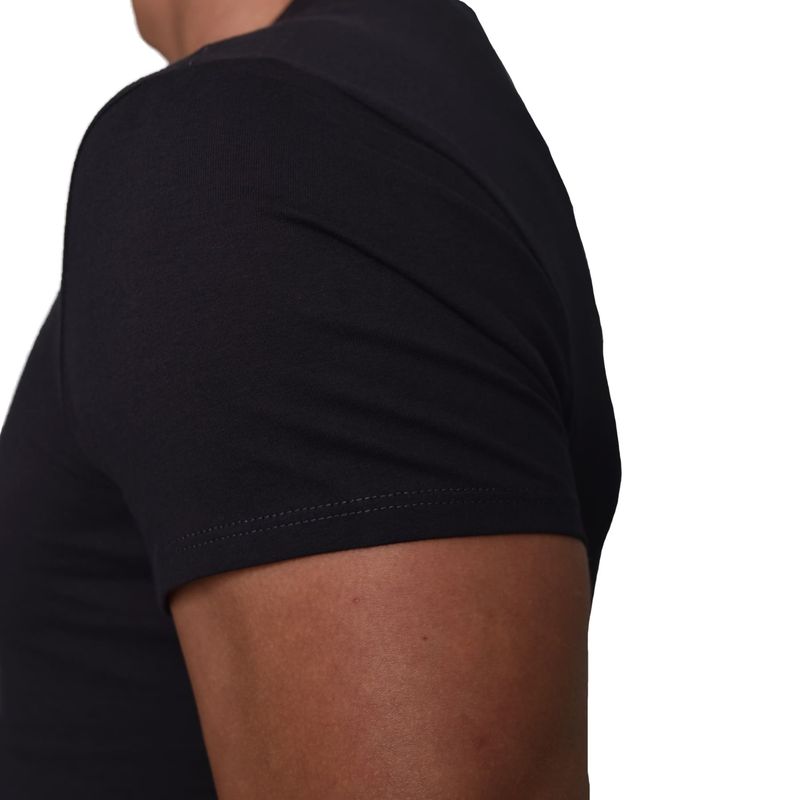 POLO CUELLO REDONDO MANGA CORTA - AZUL NOCHE