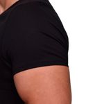 POLO-CUELLO-V-MANGA-CORTA---NEGRO