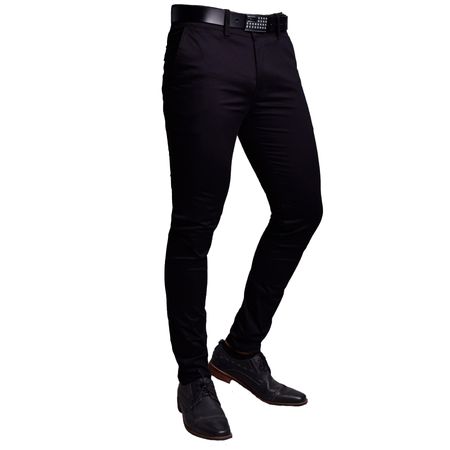 PANTALON DRILL CONFORT PITILLO - NEGRO