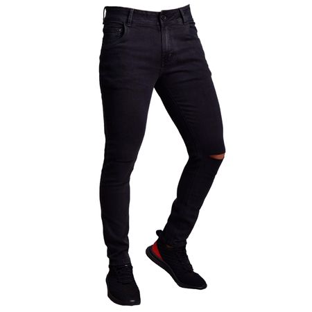 PANTALON DENIM CONFORT PITILLO - PLOMO