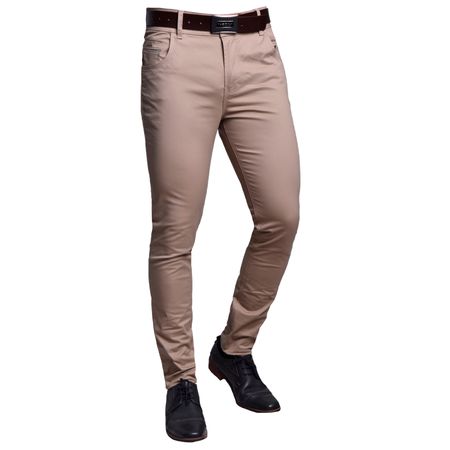 PANTALON DRILL CONFORT PITILLO - BEIGE
