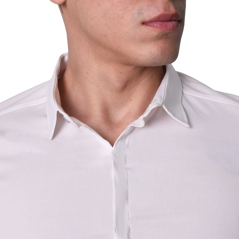 CAMISAMANGACORTAPERFECTFITBLANCO