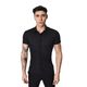CAMISAMANGACORTAPERFECTFITNEGRO