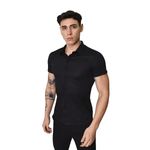 CAMISA MANGA CORTA PERFECT FIT - NEGRO
