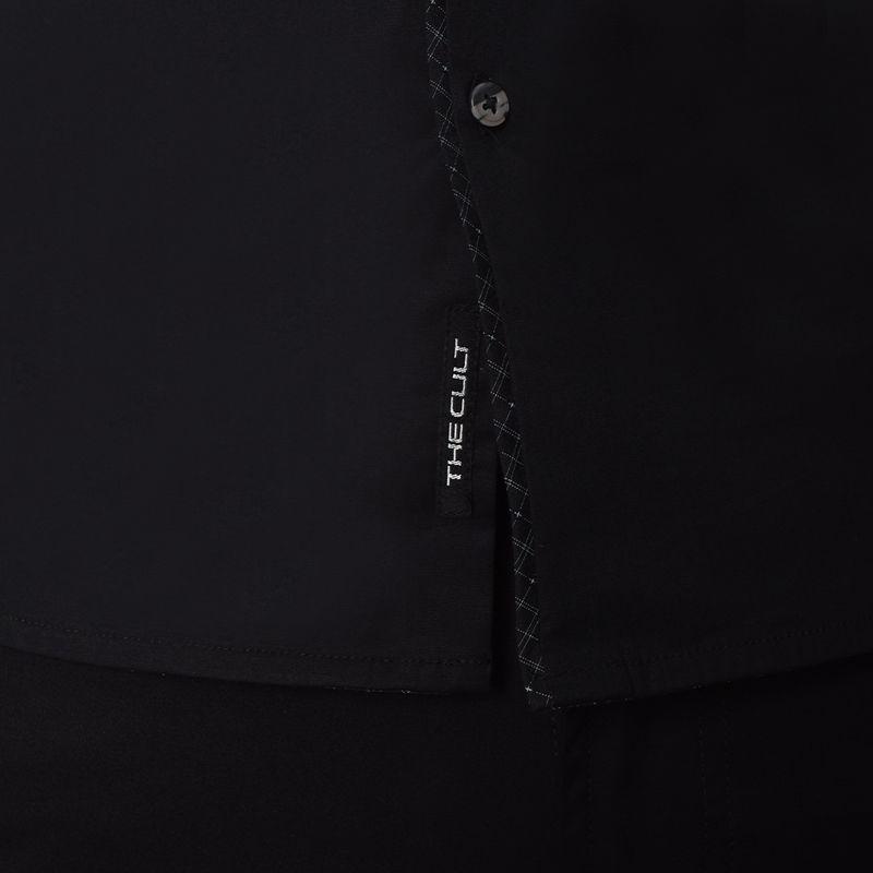CAMISA-MANGA-CORTA-PERFECT-FIT---NEGRO