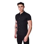 CAMISA-MANGA-CORTA-PERFECT-FIT---NEGRO