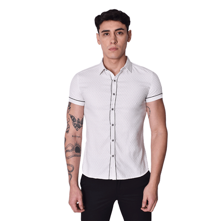 CAMISA MANGA CORTA PERFECT FIT - BLAGRIS