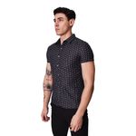 CAMISAMANGACORTAPERFECTFITNEBLA