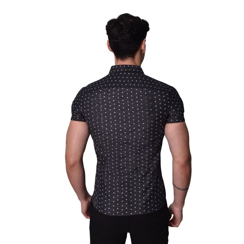 CAMISAMANGACORTAPERFECTFITNEBLA