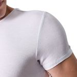 POLO-CUELLO-V-MANGA-CORTA---BLANCO